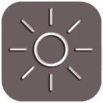 brightness controller android application logo